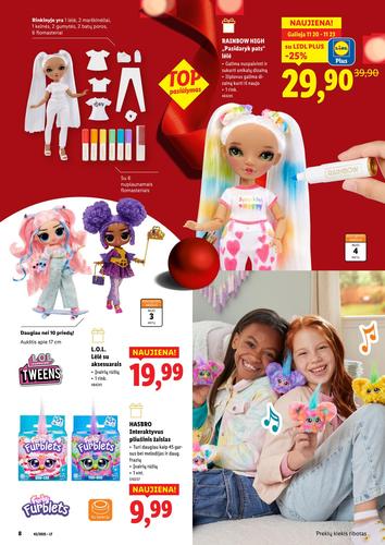 LIDL Žaislų katalogas nuo lapkričio 3 d.