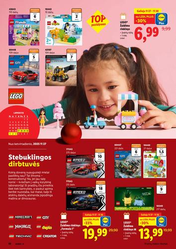 LIDL Žaislų katalogas nuo lapkričio 3 d.