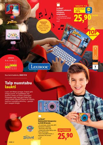 LIDL Žaislų katalogas nuo lapkričio 3 d.