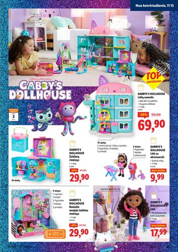 LIDL Žaislų katalogas nuo lapkričio 3 d.