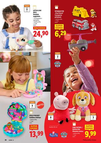 LIDL Žaislų katalogas nuo lapkričio 3 d.