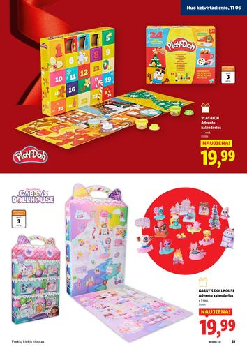 LIDL Žaislų katalogas nuo lapkričio 3 d.