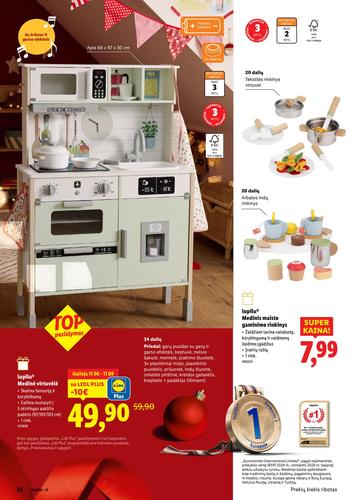 LIDL Žaislų katalogas nuo lapkričio 3 d.