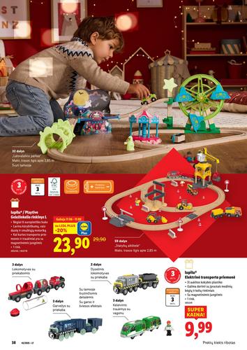 LIDL Žaislų katalogas nuo lapkričio 3 d.