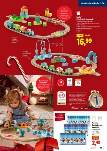 LIDL Žaislų katalogas nuo lapkričio 3 d.