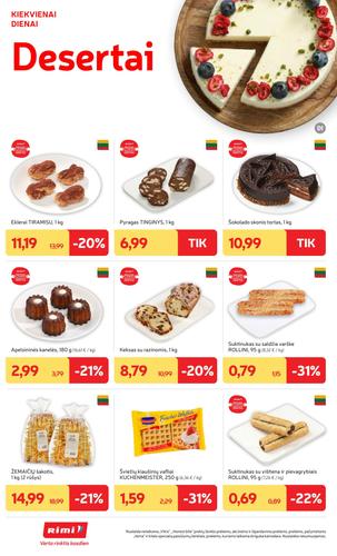 RIMI akcijų leidinys Nr. 39 nuo rugsėjo 22 d.