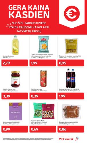 RIMI akcijų leidinys Nr. 39 nuo rugsėjo 22 d.