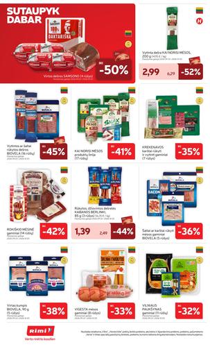 RIMI akcijų leidinys Nr. 39 nuo rugsėjo 22 d.