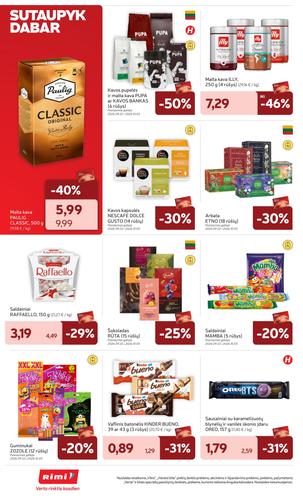 RIMI akcijų leidinys Nr. 39 nuo rugsėjo 22 d.