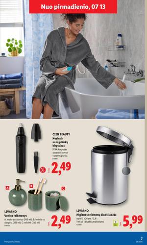 LIDL ne maisto prekių leidinys nuo liepos 13 d.