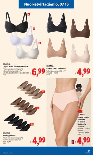 LIDL ne maisto prekių leidinys nuo liepos 13 d.