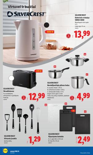 LIDL ne maisto prekių leidinys nuo liepos 13 d.