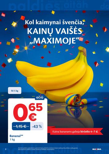 MAXIMA akcijų leidinys "AČIŪ savaitinis  Nr. 23" nuo birželio 2 d.