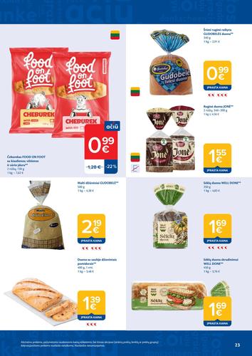 MAXIMA akcijų leidinys "AČIŪ savaitinis  Nr. 23" nuo birželio 2 d.