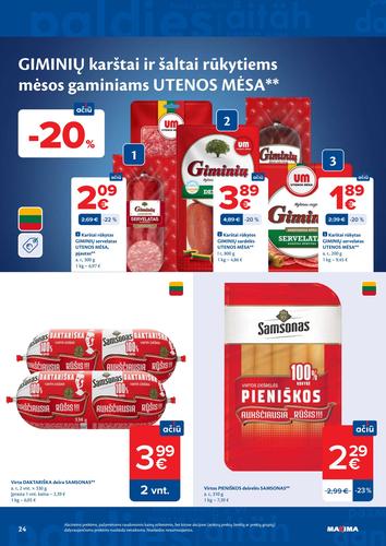 MAXIMA akcijų leidinys "AČIŪ savaitinis  Nr. 23" nuo birželio 2 d.
