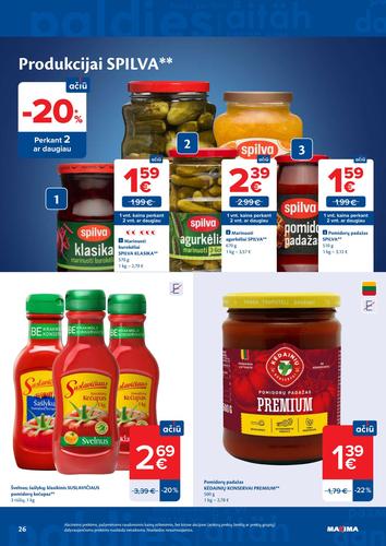 MAXIMA akcijų leidinys "AČIŪ savaitinis  Nr. 23" nuo birželio 2 d.