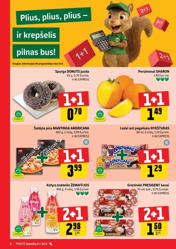 IKI akcijų leidinys Nr. 40 nuo rugsėjo 28 d.