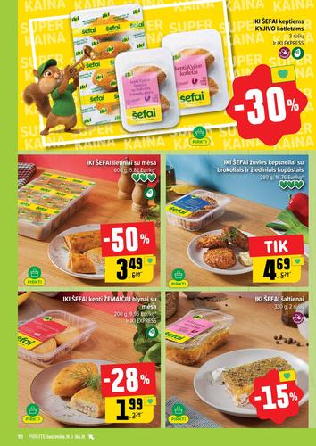 IKI akcijų leidinys Nr. 40 nuo rugsėjo 28 d.