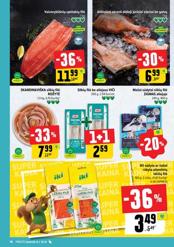 IKI akcijų leidinys Nr. 40 nuo rugsėjo 28 d.