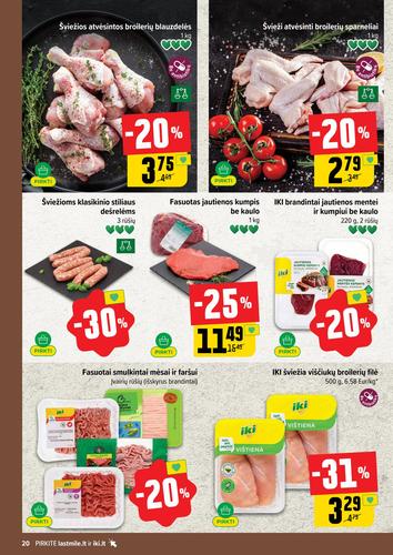 IKI akcijų leidinys Nr. 40 nuo rugsėjo 28 d.