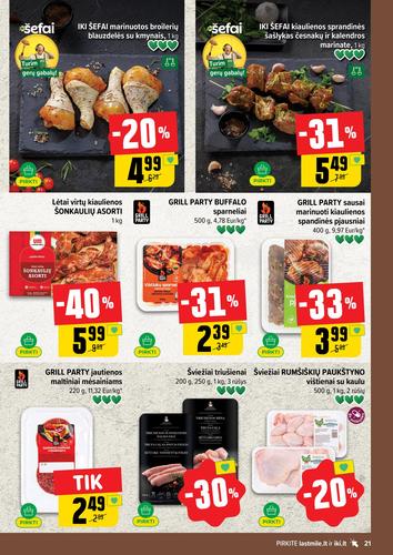 IKI akcijų leidinys Nr. 40 nuo rugsėjo 28 d.