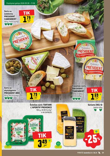 IKI akcijų leidinys Nr. 40 nuo rugsėjo 28 d.
