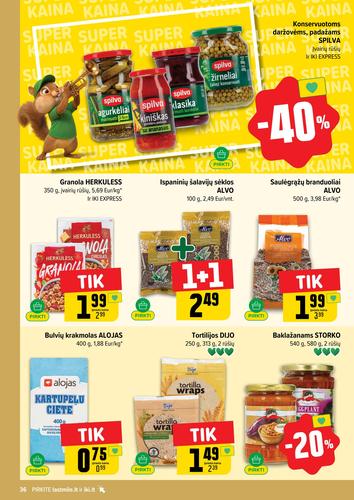 IKI akcijų leidinys Nr. 40 nuo rugsėjo 28 d.