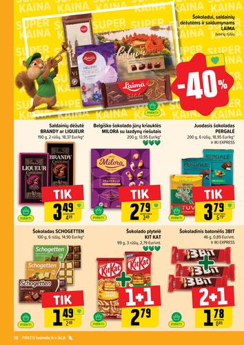 IKI akcijų leidinys Nr. 40 nuo rugsėjo 28 d.