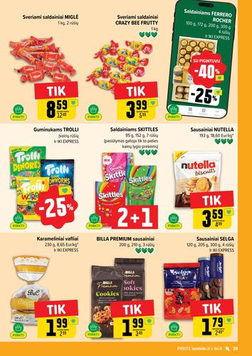 IKI akcijų leidinys Nr. 40 nuo rugsėjo 28 d.