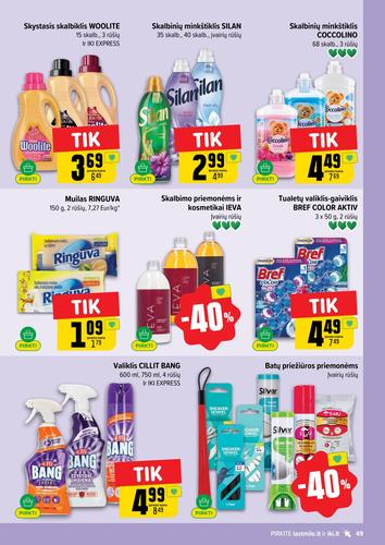 IKI akcijų leidinys Nr. 40 nuo rugsėjo 28 d.