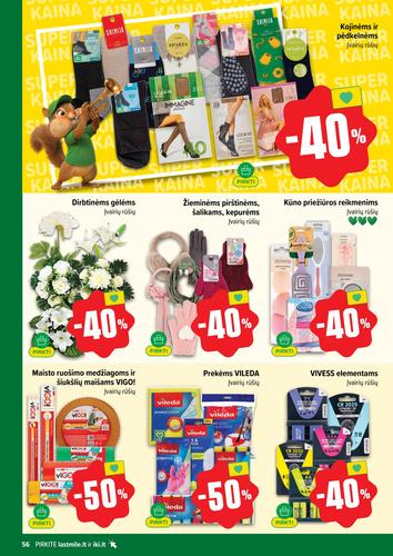 IKI akcijų leidinys Nr. 40 nuo rugsėjo 28 d.