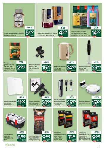 NORFA akcijų leidinys Nr. 3 nuo vasario 5 d.