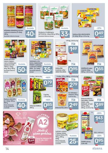 NORFA akcijų leidinys Nr. 3 nuo vasario 5 d.