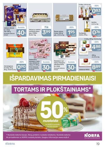 NORFA akcijų leidinys Nr. 3 nuo vasario 5 d.