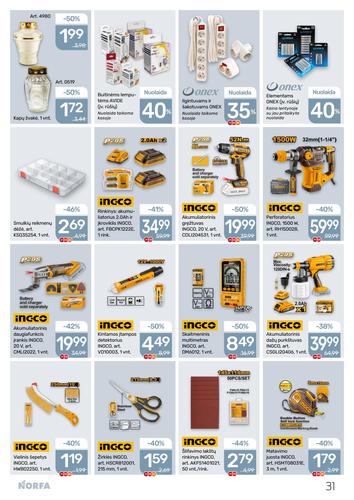 NORFA akcijų leidinys Nr. 3 nuo vasario 5 d.