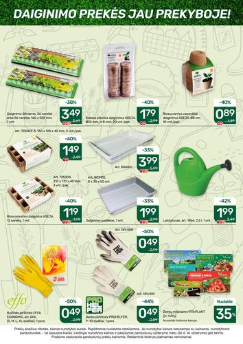 NORFA akcijų leidinys Nr. 3 nuo vasario 5 d.