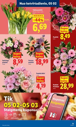 LIDL maisto akcijų leidinys nuo balandžio 27 d.