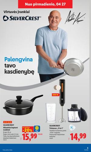 LIDL ne maisto prekių leidinys nuo balandžio 27 d.
