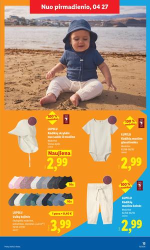 LIDL ne maisto prekių leidinys nuo balandžio 27 d.