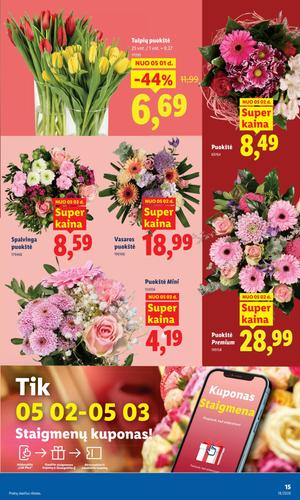 LIDL ne maisto prekių leidinys nuo balandžio 27 d.