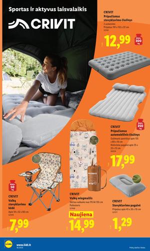 LIDL ne maisto prekių leidinys nuo balandžio 27 d.