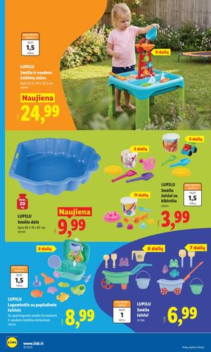 LIDL ne maisto prekių leidinys nuo balandžio 27 d.