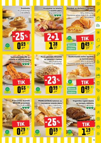 IKI akcijų leidinys Nr. 2 nuo sausio 5 d.