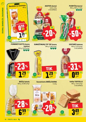 IKI akcijų leidinys Nr. 2 nuo sausio 5 d.