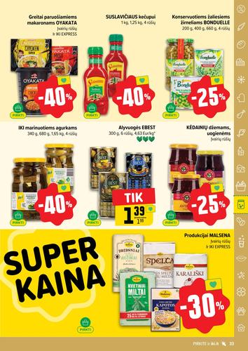 IKI akcijų leidinys Nr. 2 nuo sausio 5 d.