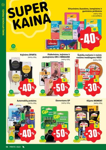 IKI akcijų leidinys Nr. 2 nuo sausio 5 d.