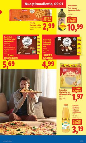 LIDL maisto akcijų leidinys nuo rugsėjo 1 d.