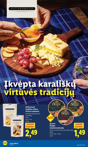 LIDL maisto akcijų leidinys nuo rugsėjo 1 d.