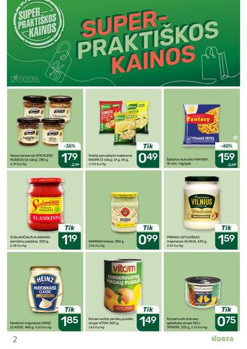 NORFA akcijų leidinys Nr. 7 nuo balandžio 2 d.