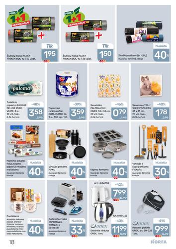 NORFA akcijų leidinys Nr. 7 nuo balandžio 2 d.